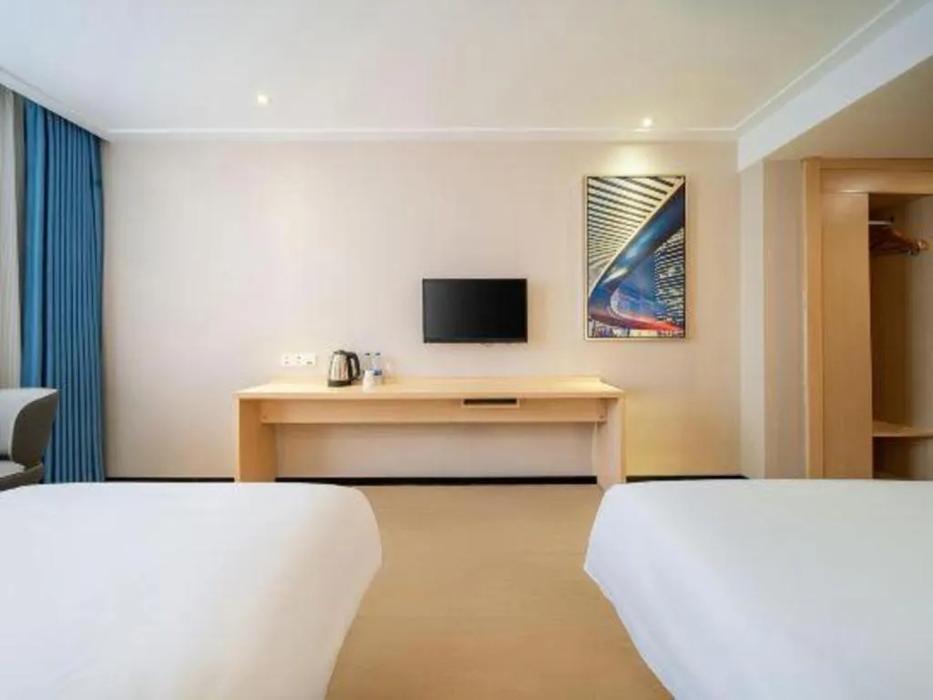 Bed in City Comfort Inn Wuhan Dongting Road