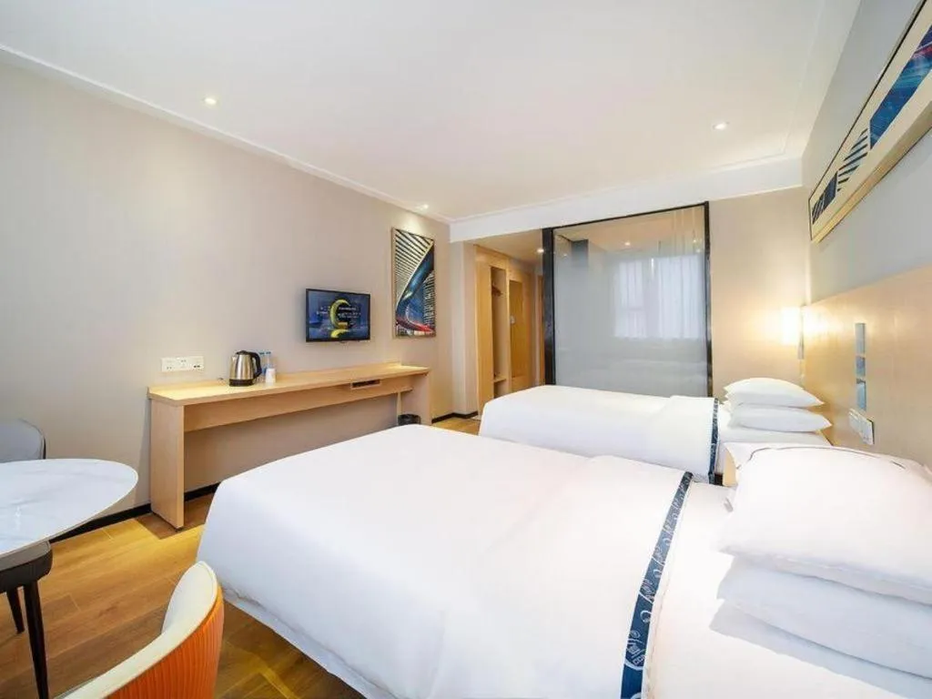 Bed in City Comfort Inn Wuhan Dongting Road