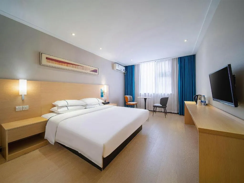 Bed in City Comfort Inn Wuhan Dongting Road