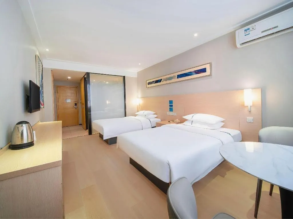 Bed in City Comfort Inn Wuhan Dongting Road