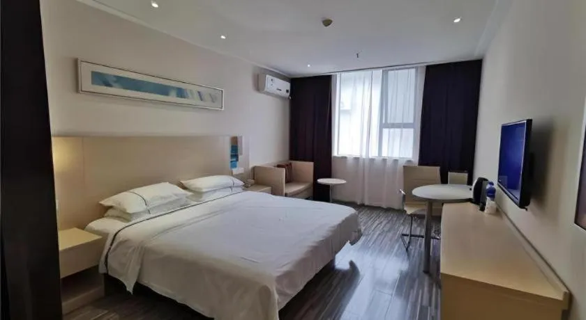 Bed in City Comfort Inn Wuhan Dongting Road
