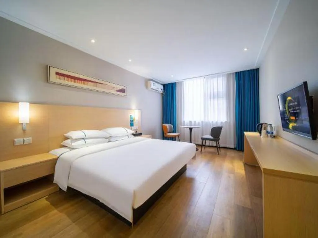 Bed in City Comfort Inn Wuhan Dongting Road
