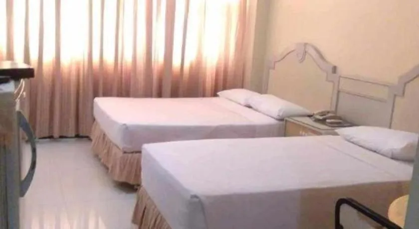 Bed in Cebu Northwinds Hotel