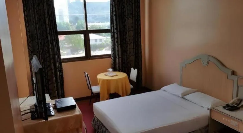 Bed in Cebu Northwinds Hotel