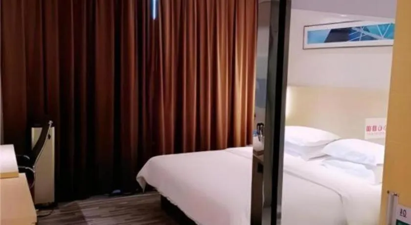 Bed in City Comfort Inn Foshan Shunde Leliu