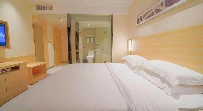 Bed in City Comfort Inn Foshan Shunde Leliu