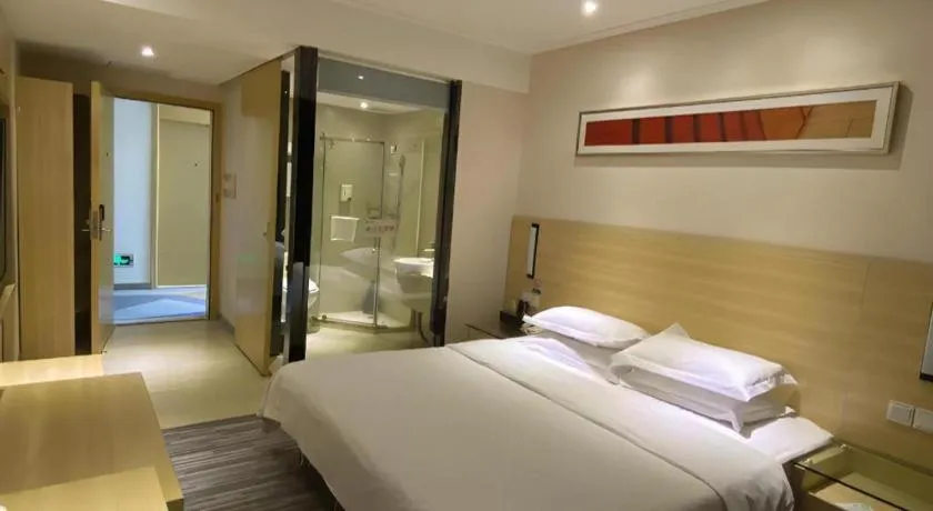 Bed in City Comfort Inn Foshan Shunde Leliu