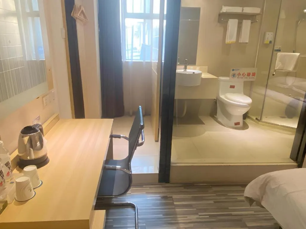 Bed in City Comfort Inn Foshan Shunde Leliu