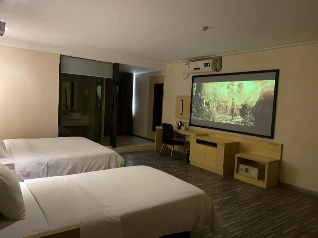Bed in City Comfort Inn Foshan Shunde Leliu