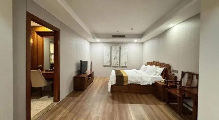 Bed in Shenzhen Bao Yue Hotel Bed in Shenzhen Bao Yue Hotel