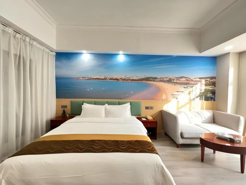 Bed in Shenzhen Bao Yue Hotel