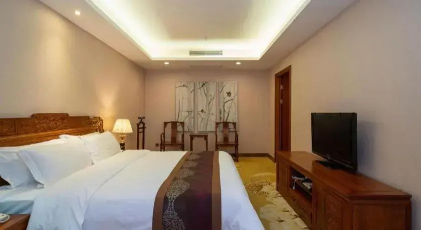 Bed in Shenzhen Bao Yue Hotel Bed in Shenzhen Bao Yue Hotel