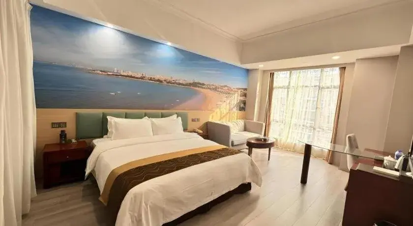 Bed in Shenzhen Bao Yue Hotel Bed in Shenzhen Bao Yue Hotel