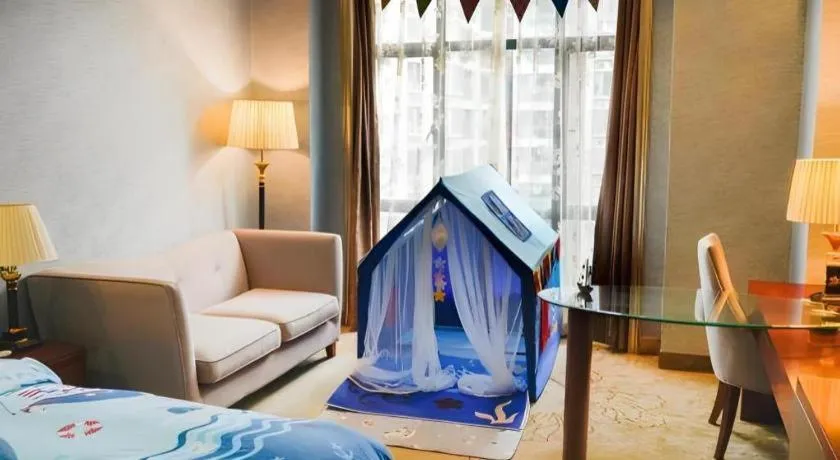 Bed in Shenzhen Bao Yue Hotel