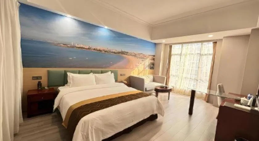 Bed in Shenzhen Bao Yue Hotel