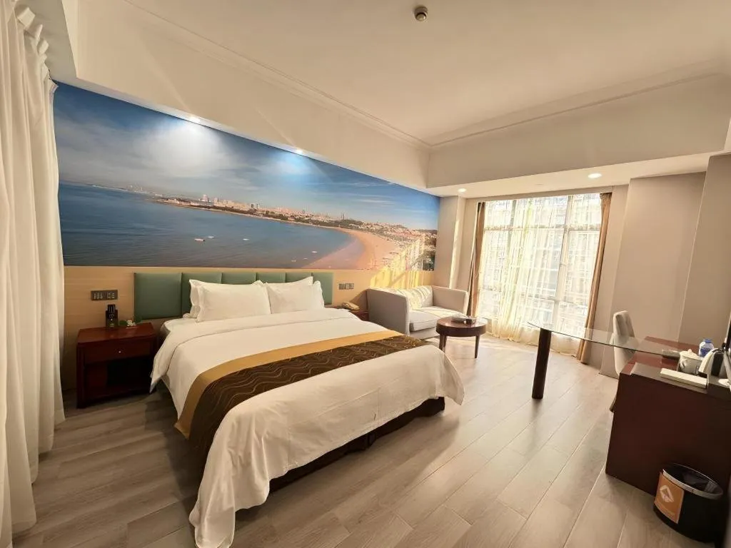 Bed in Shenzhen Bao Yue Hotel