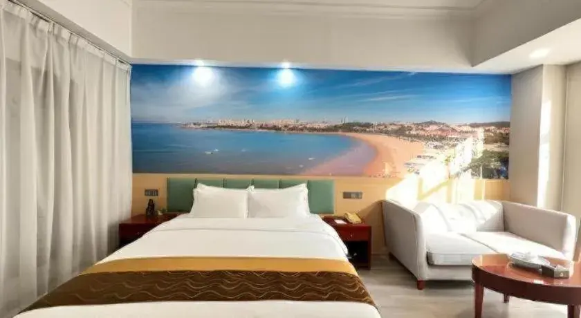 Bed in Shenzhen Bao Yue Hotel Bed in Shenzhen Bao Yue Hotel