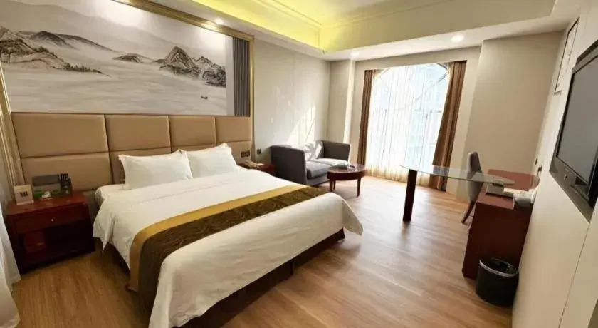 Bed in Shenzhen Bao Yue Hotel Bed in Shenzhen Bao Yue Hotel