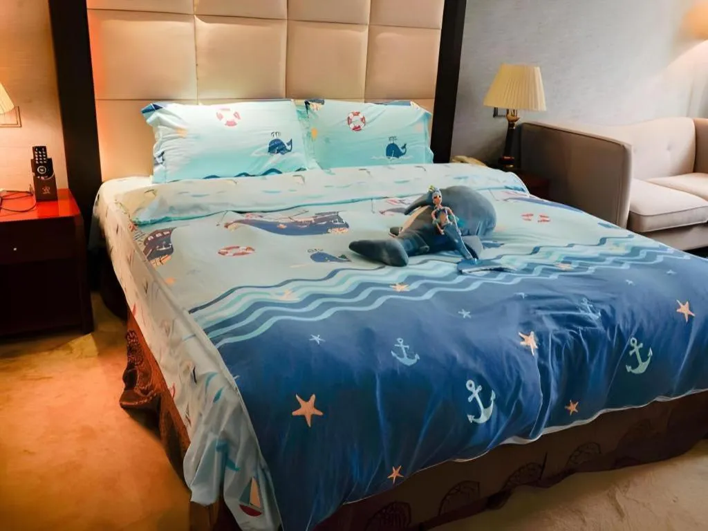 Bed in Shenzhen Bao Yue Hotel