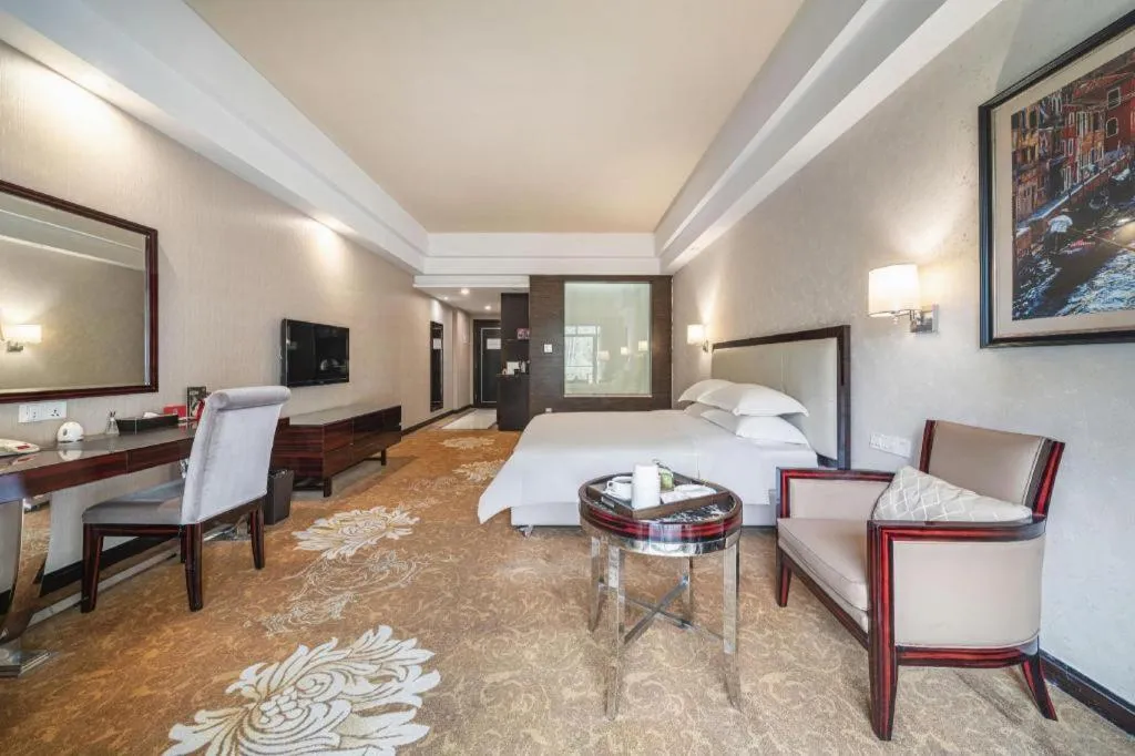 Bed in Country Garden Phoenix Hotel Yunfu