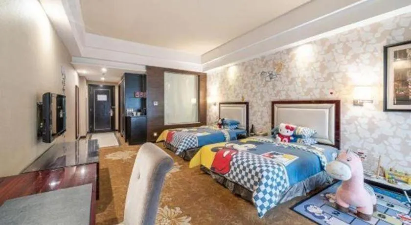 Bed in Country Garden Phoenix Hotel Yunfu