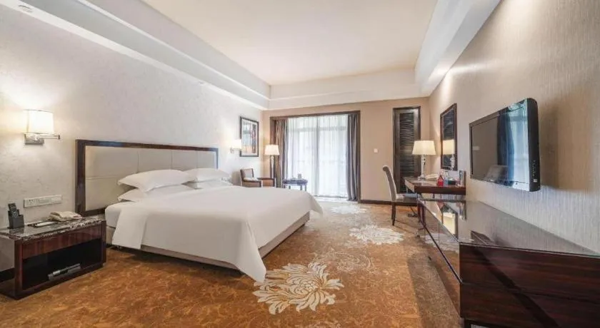 Bed in Country Garden Phoenix Hotel Yunfu