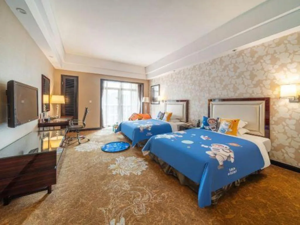 Bed in Country Garden Phoenix Hotel Yunfu