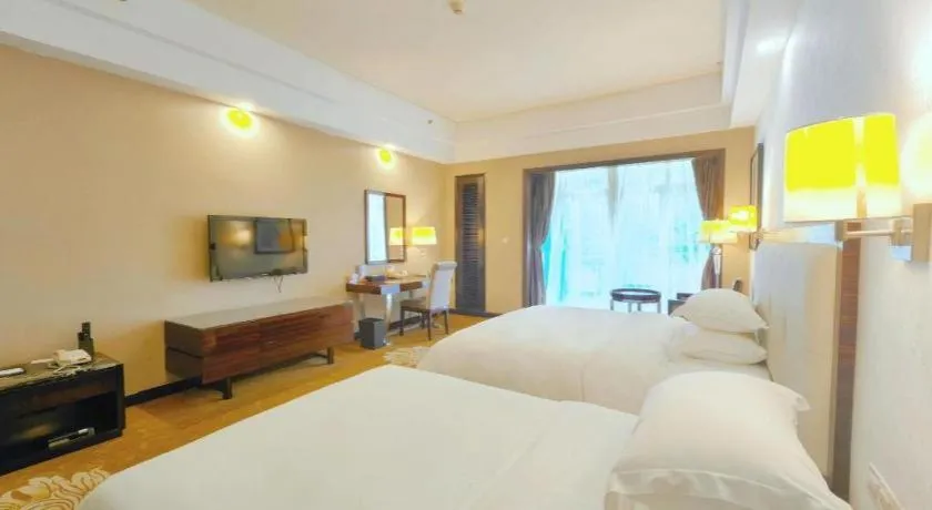 Bed in Country Garden Phoenix Hotel Yunfu