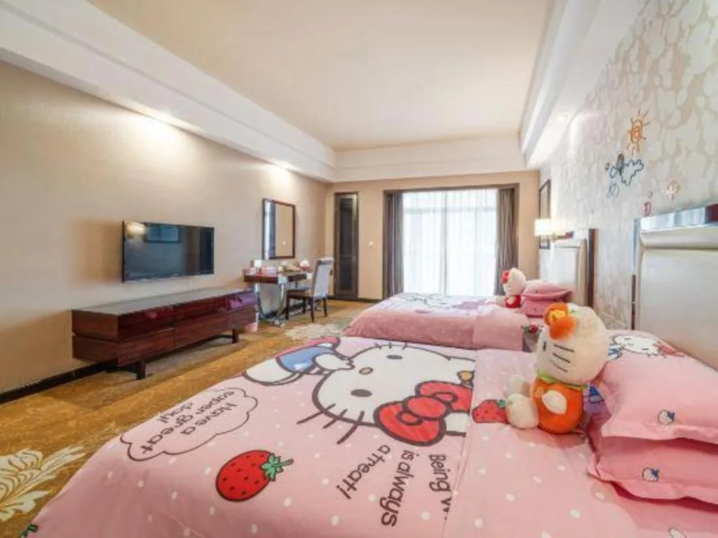 Bed in Country Garden Phoenix Hotel Yunfu