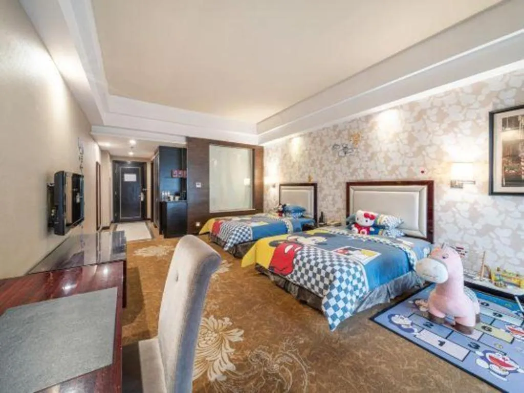 Bed in Country Garden Phoenix Hotel Yunfu