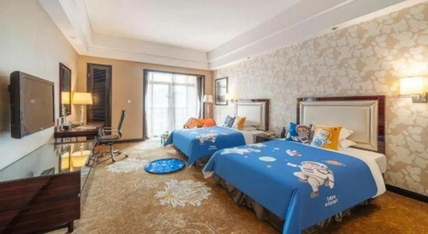 Bed in Country Garden Phoenix Hotel Yunfu