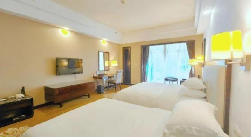 Bed in Country Garden Phoenix Hotel Yunfu