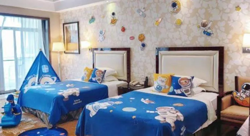 Bed in Country Garden Phoenix Hotel Yunfu