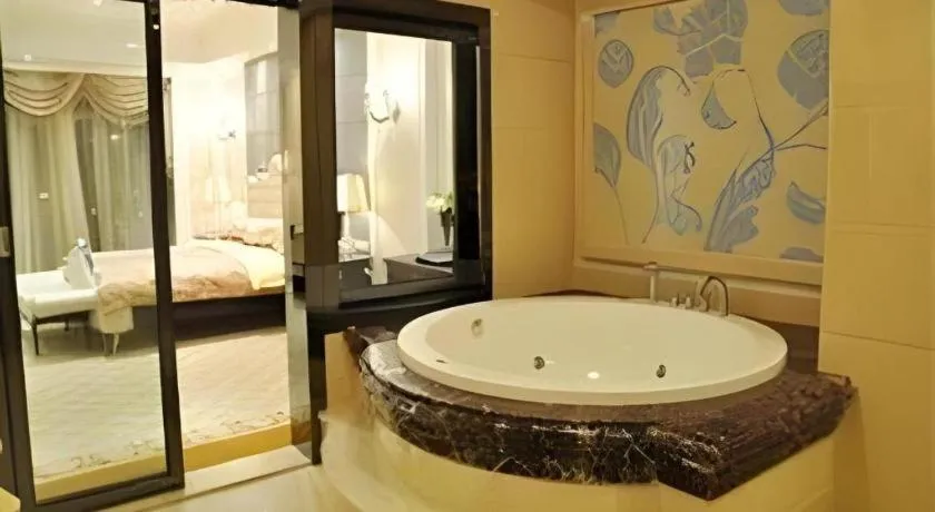 Bed in Country Garden Phoenix Hotel Yunfu