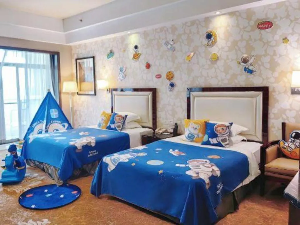 Bed in Country Garden Phoenix Hotel Yunfu