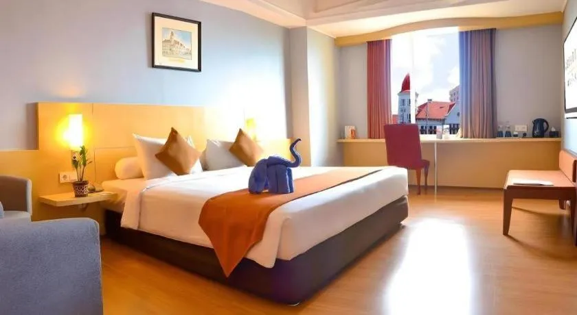 Bed in Hotel Horison Arcadia Heritage Surabaya