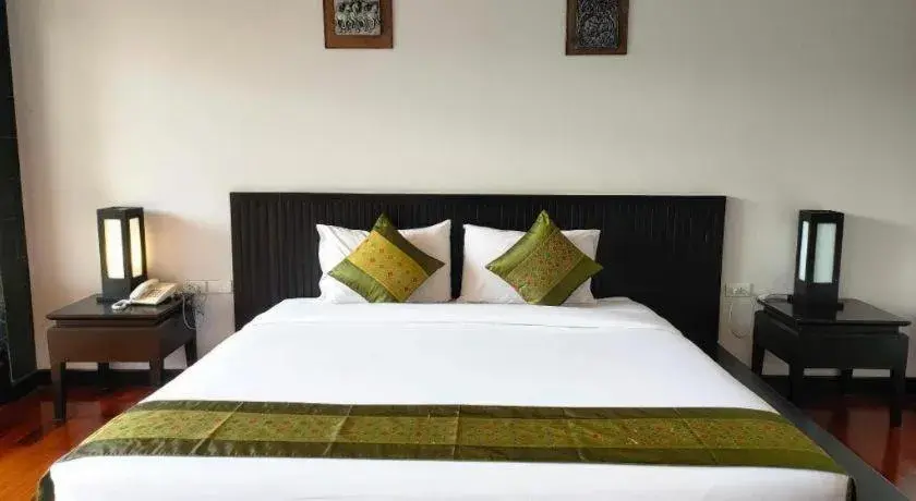 Bed in khaoyai lumtakong hotel Bed in khaoyai lumtakong hotel