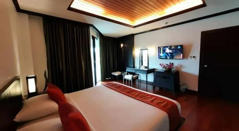 Bed in khaoyai lumtakong hotel