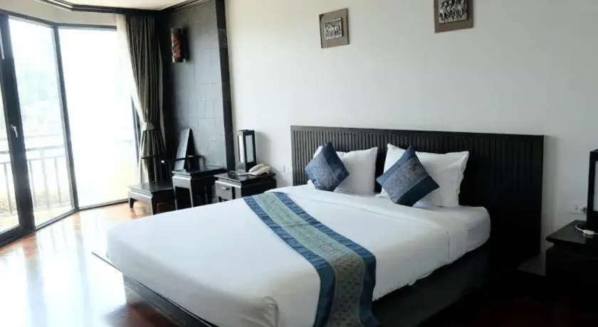 Bed in khaoyai lumtakong hotel Bed in khaoyai lumtakong hotel