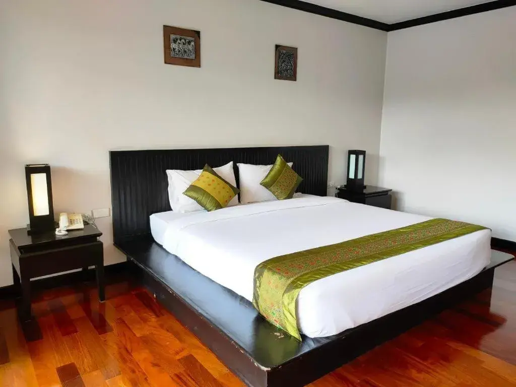 Bed in khaoyai lumtakong hotel Bed in khaoyai lumtakong hotel