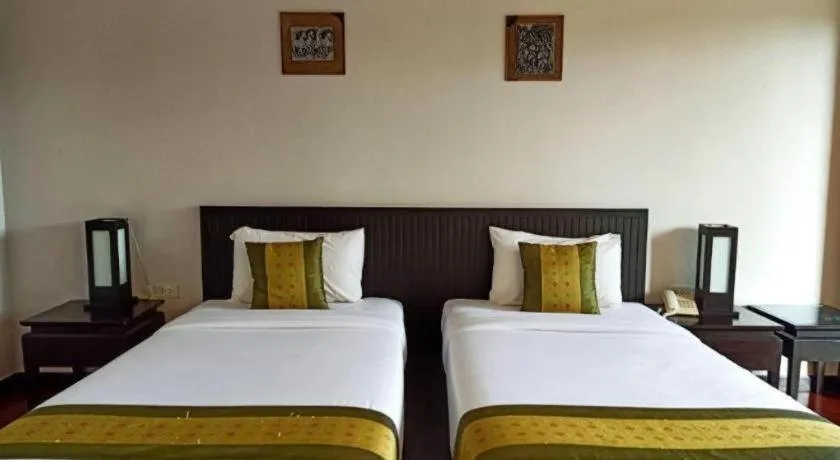 Bed in khaoyai lumtakong hotel