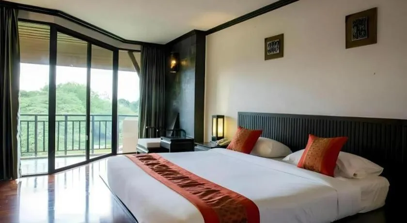 Bed in khaoyai lumtakong hotel