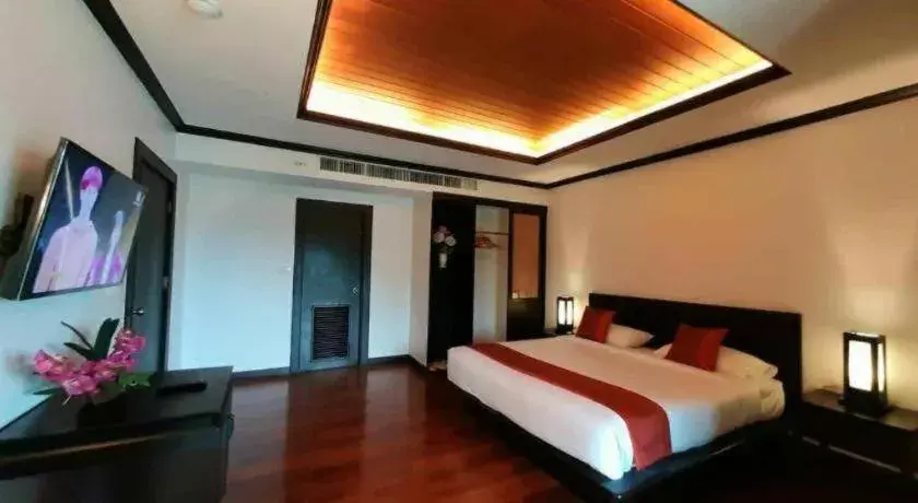 Bed in khaoyai lumtakong hotel Bed in khaoyai lumtakong hotel