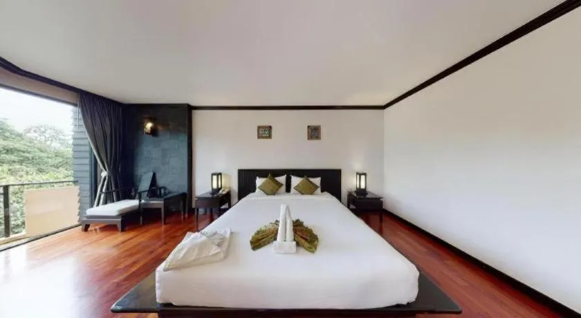 Bed in khaoyai lumtakong hotel