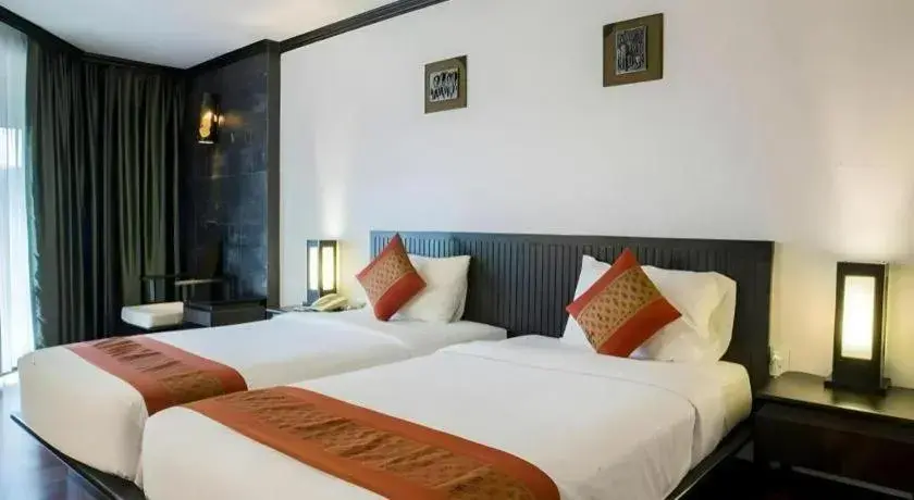 Bed in khaoyai lumtakong hotel Bed in khaoyai lumtakong hotel