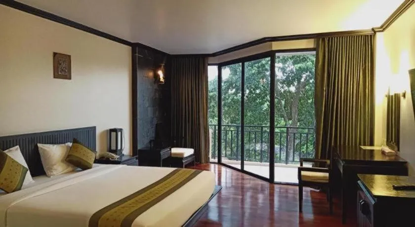 Bed in khaoyai lumtakong hotel