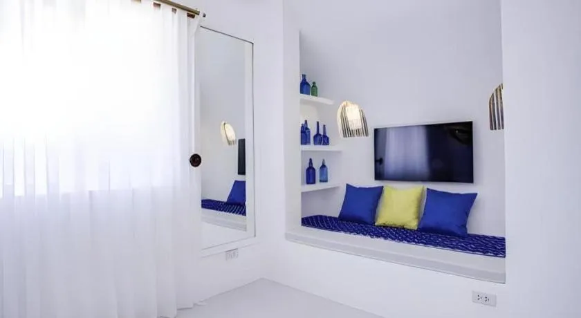 Bed in Vitalis Villas
