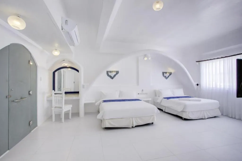 Bed in Vitalis Villas