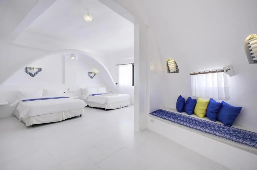 Bed in Vitalis Villas
