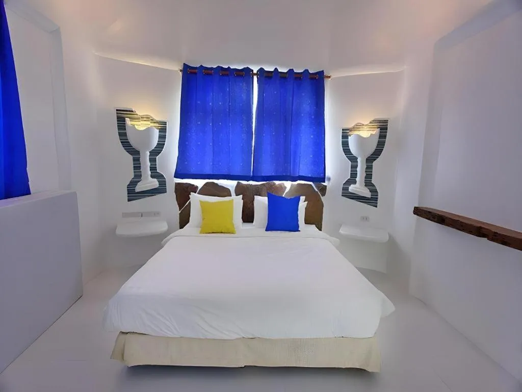 Bed in Vitalis Villas